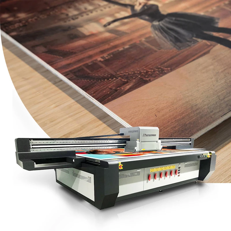 Large Format GEN6 Wood Ceramics Tiles Glass Acrylic UV Flatbed Printer 3220