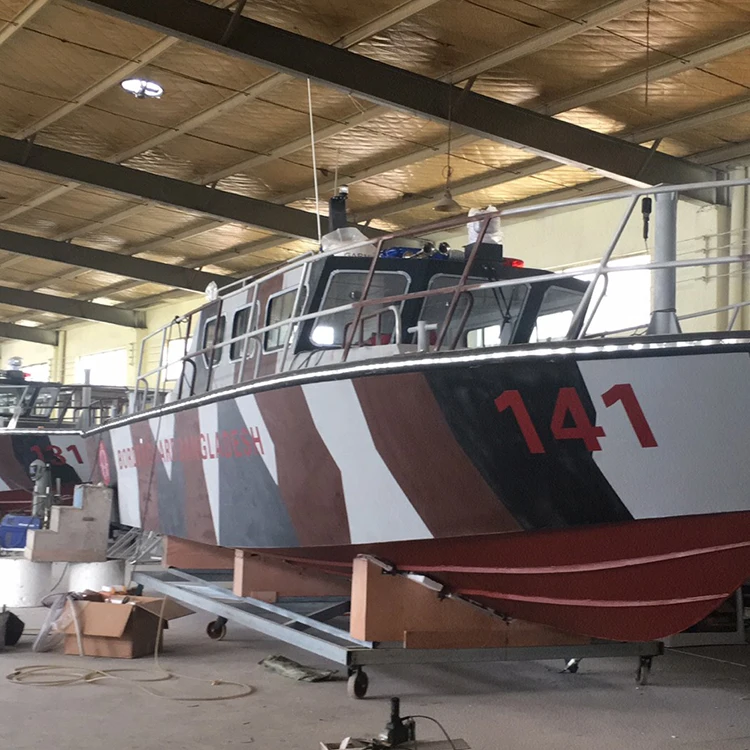 YAMANE YACHT Sea king 11.3 m Aluminum Alloy Patrol Boat pilot Craft Rescue Crew Boats