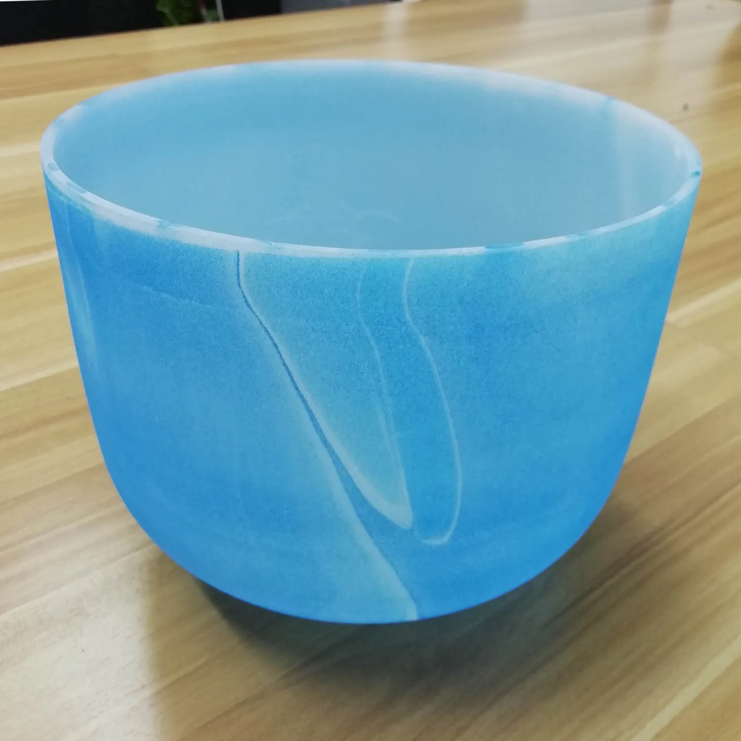 Colorful Ringchant  8 inch Chakra Quartz Crystal singing bowls