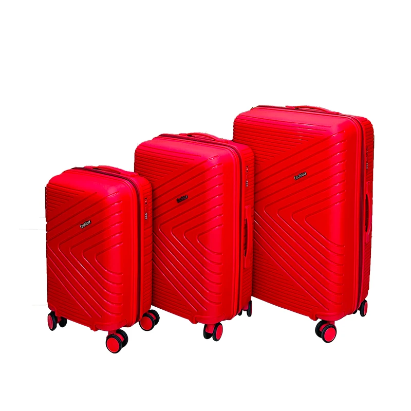 Marksman 2024 Newly Launched High Quality PP Trolley Luggage Case Unisex Spinner Suitcase for Air Travel Business Luggage