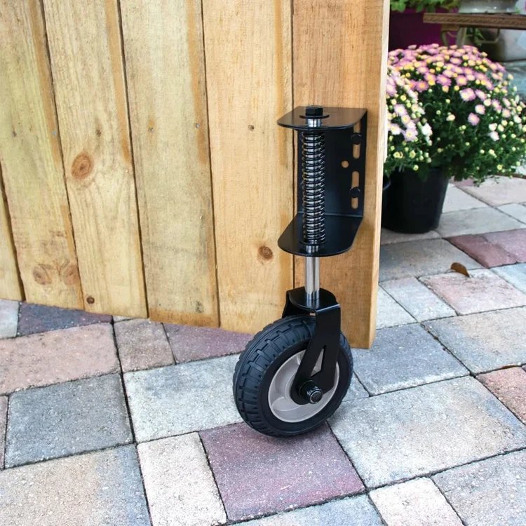 Adjustable Heavy-Duty Steel Swing Gate Roller Wheels Spring-Loaded Small Castors Sliding Door Stainless Targeted Small