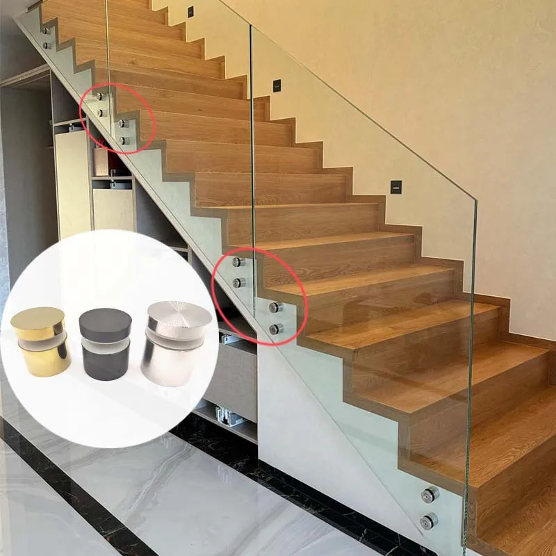 Factory Customization Adjustable Glass Standoff  Stainless Steel Glass Balustrade Standoff Glass Accessories
