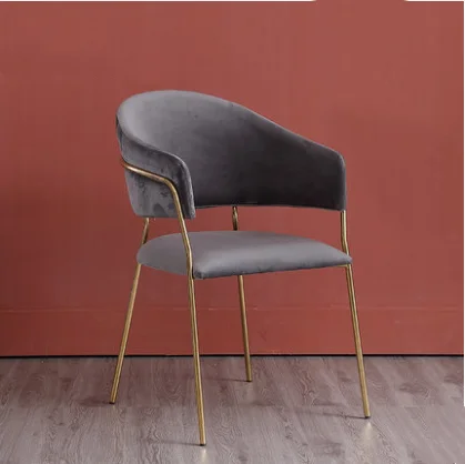 2021 new design  simple retro popular restaurant living room Hotel Chair