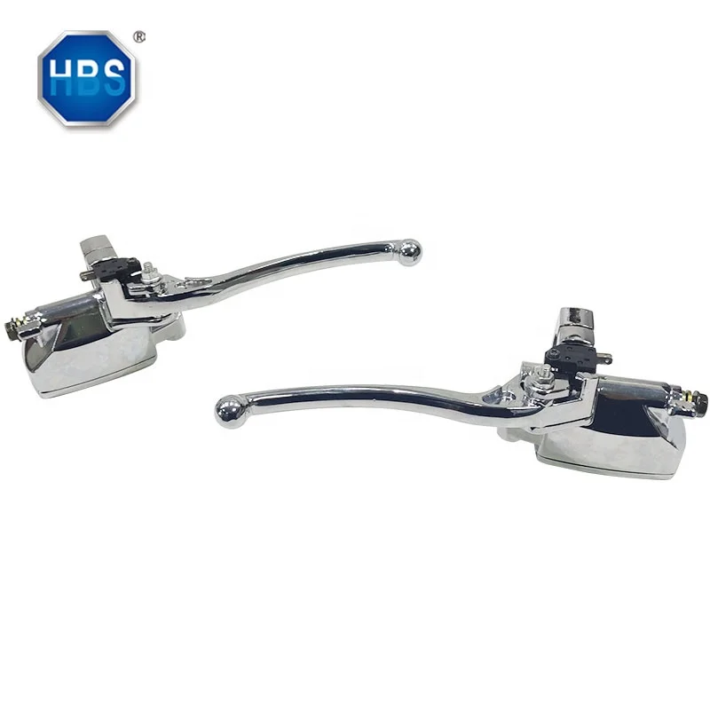 S-uzuki K-awasaki Y-amaha H-onda OEM# 53175-MRI-671 Chrome Front Left & Right Hand Brake Master Pump