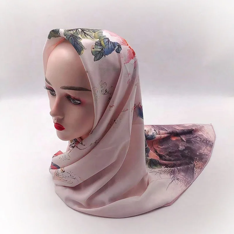 2022 new arrivals bawal chiffon voile premium scarf woman hijab muslim chiffon printed fabric tudung chiffon hijabs scarves