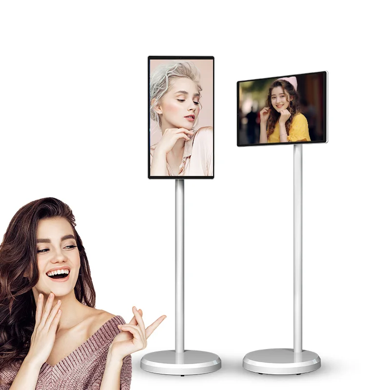 Rotate Standby Me Tv Larger Tablet Pc Smart Interactive Displays And accessories Live Screen Monitors For Video Display for Kitc
