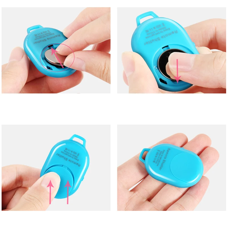 
Remote Control Button Wireless Controller Camera Stick Wireless Shutter Release for Phone pad Android Bluetooth with Battery 