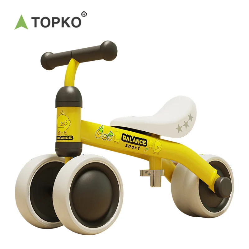 TOPKO Professional Manufacture balance bike 3 wheel baby walker Pedalless balance bike