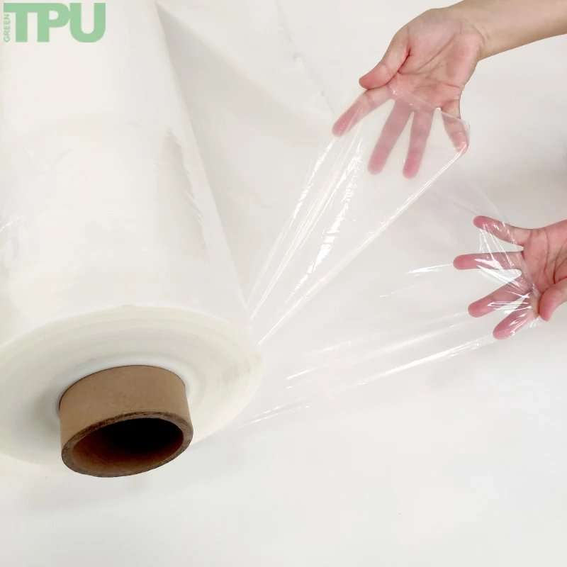 tpu hot melt adhesive film Hot sale double sided tpu hot melt adhesive film for bags