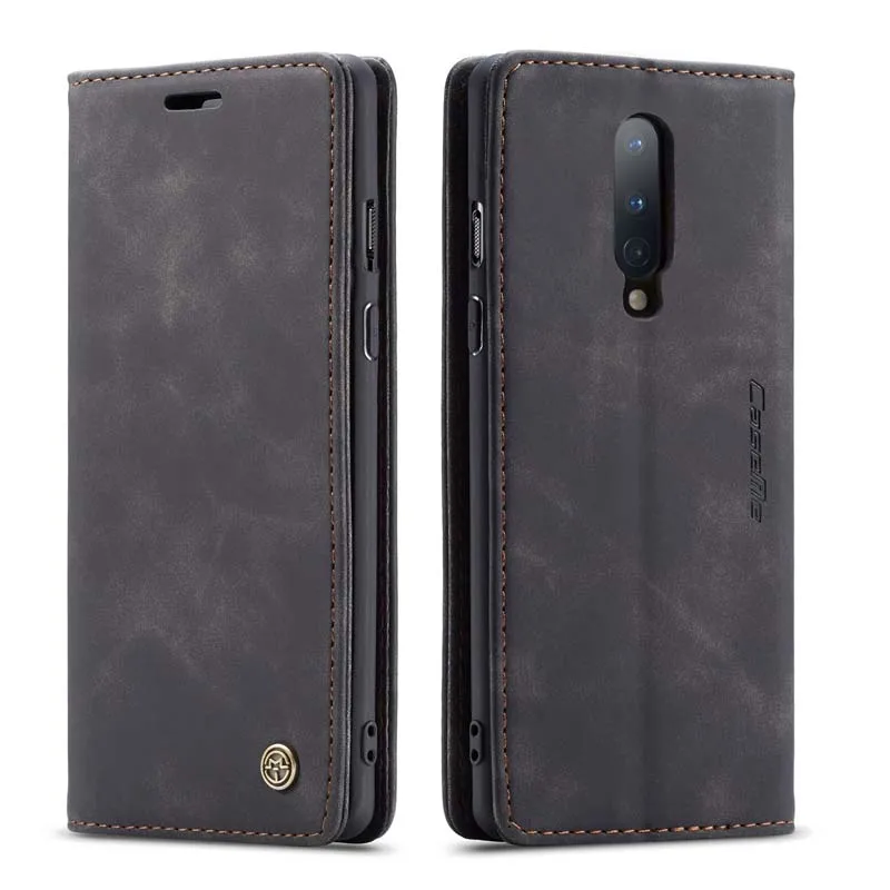 CaseMe Magnetic Phone Case Luxury New Arrival Card Leather Cover for OnePlus 8 Wallet Case