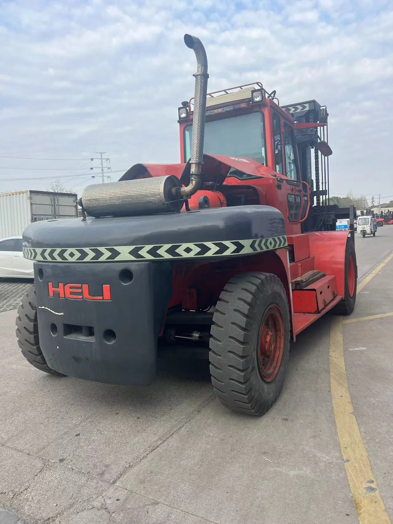 Original Used Forklift Heli Forklift Trucks 16Ton Used Low Price Excavator Machine