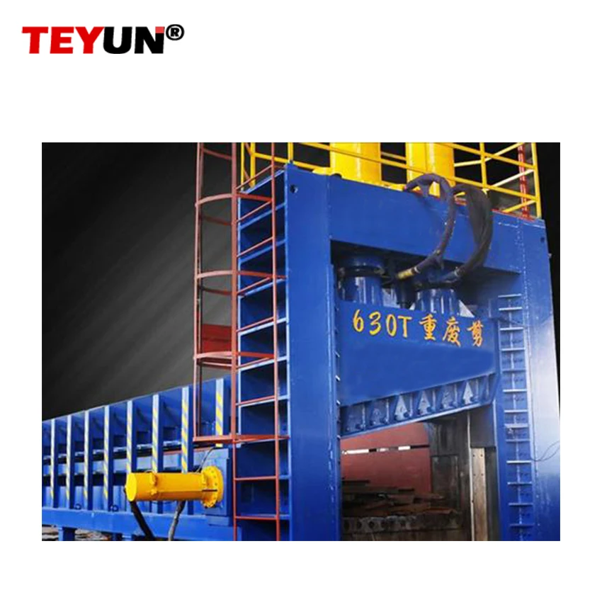 Powerful Recycling Teyun Gantry Shearing Machine With High Efficiency And Low Price