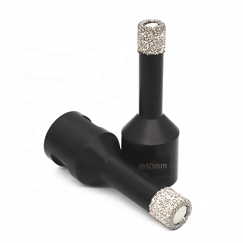 Factory Price Custom size 6-100mm M14 Vacuum Brazed Diamond Core Drill Bit tile hole saw cutter for Porcelain Tile