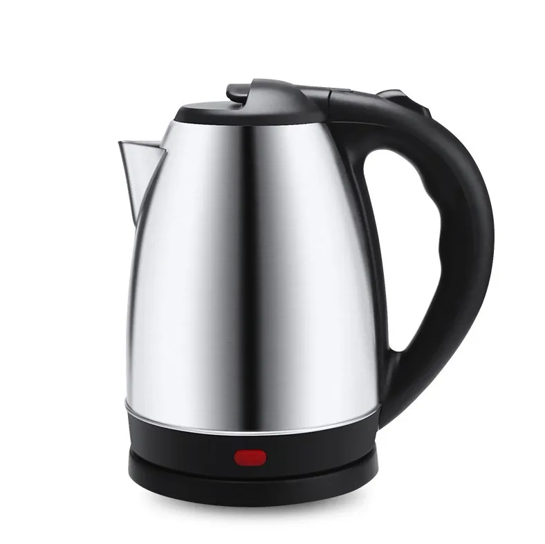 2022 new Kitchen Appliance 1.8L water boiler custom logo tea boiling 1500w LED glass body black electrical kettles