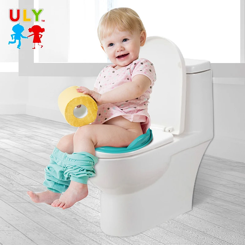 Kids Portable Eco-friendly Detachable toilet  seat child toilet kids baby potty training seat chair with Music blanket