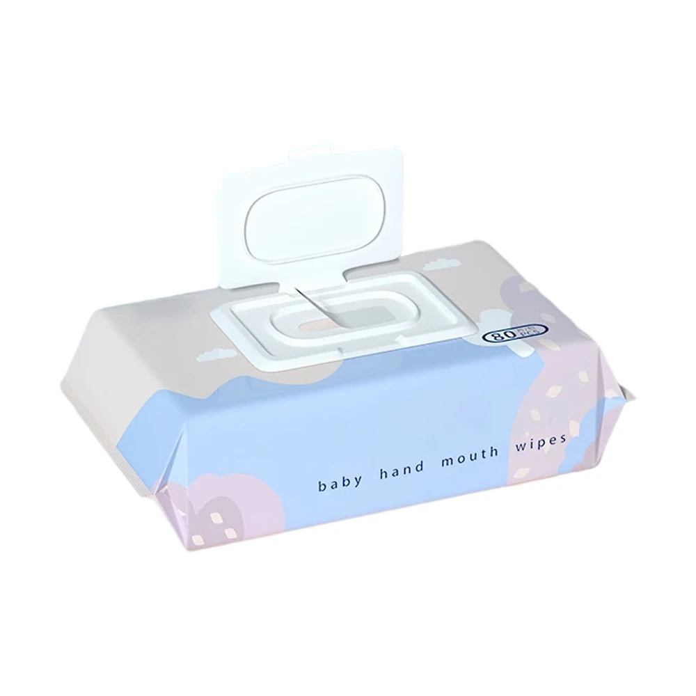 OEM Free Sample Baby Products Wet Tissue Wipes Spunlace Non-Woven Fabric Organic Water Baby Wipes Manufacturer