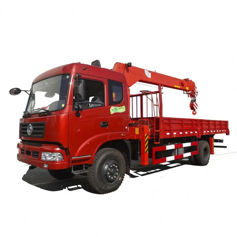 Newest Hot Sale 12ton Telescopic Boom Lorry Crane Truck From China