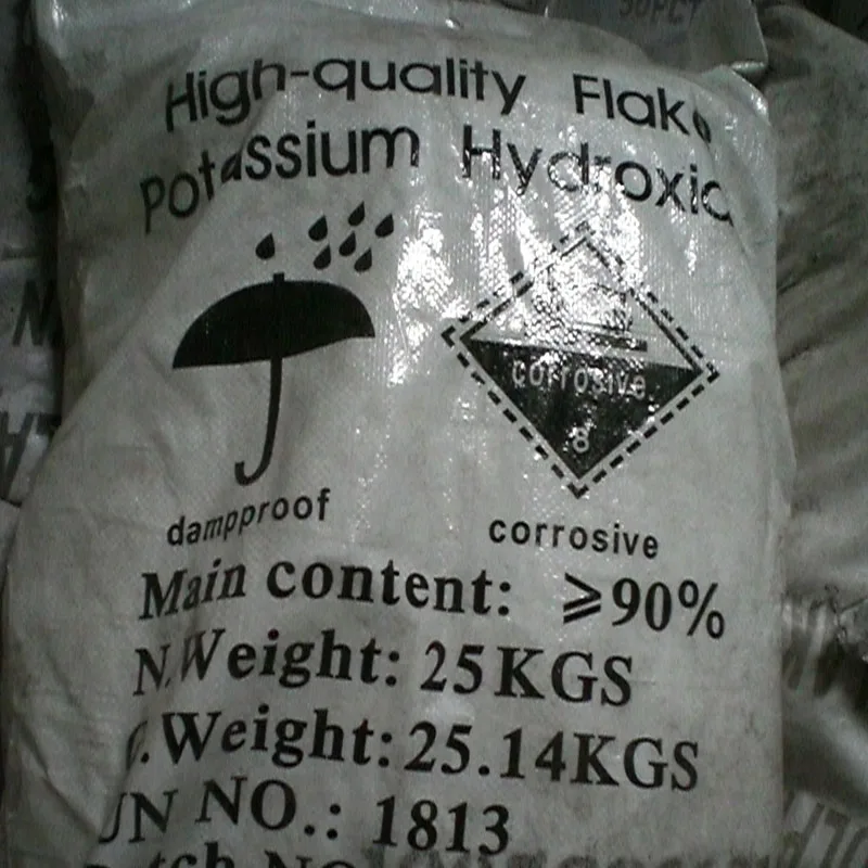 Caustic potash/potassium hydroxide flakes for soap production