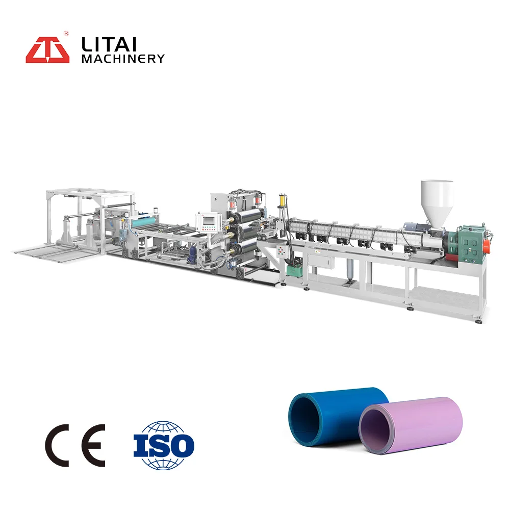 Линия экструдера листов по самой выгодной цене для ПП, ПЭТ, АБС, ПВХ, завод по производству пленки, популярный товар 2020, запасные части