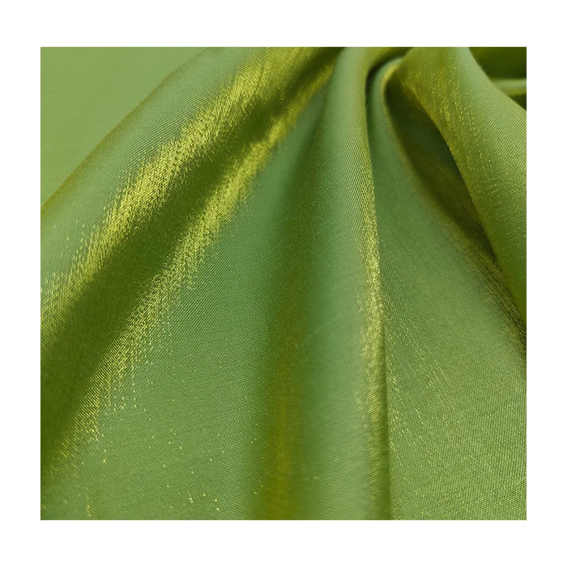 Special gold shiny cotton suiting tr fabric for men cut pises  glitter tulle fabric