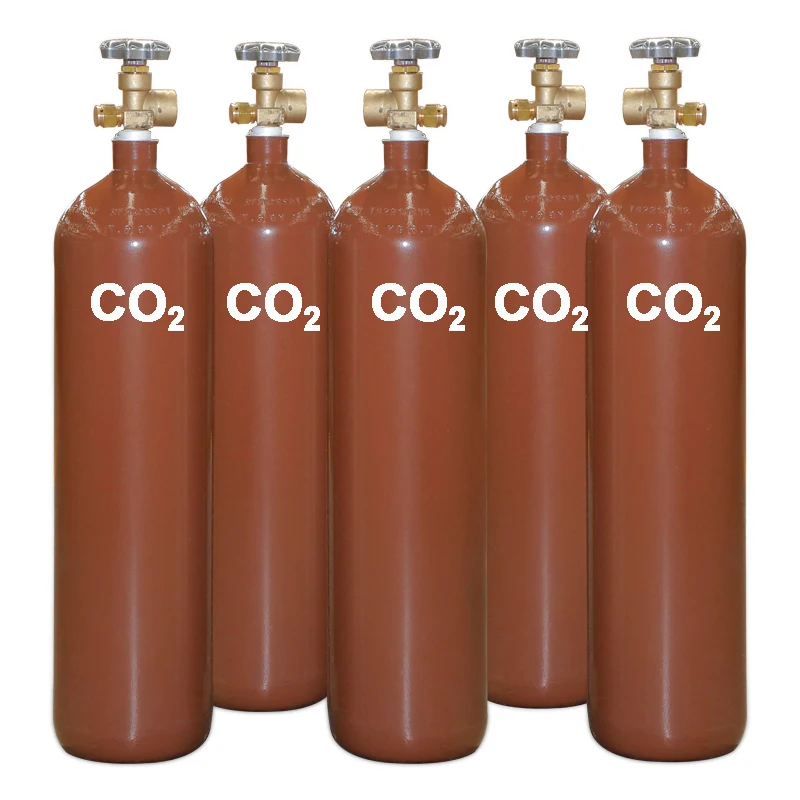 Высокочистый 99.99% 99.999% химический газ co2 углекислотный Диоксид