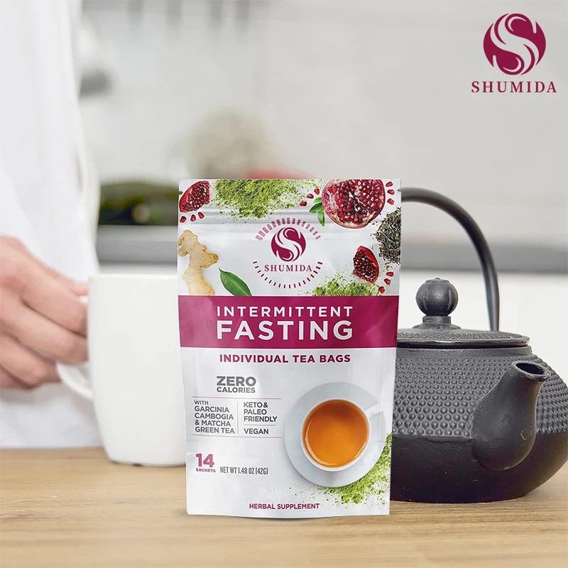 Custom logo Chinese weight loss tea keto matcha green tea bag individual tea bags for adult