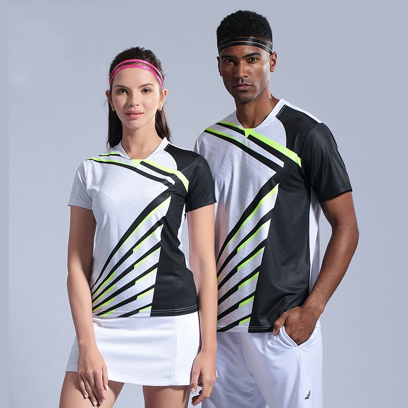 Quick Dry Breathable Women Men Game Short Sleeve Tennis Shorts and Skirt