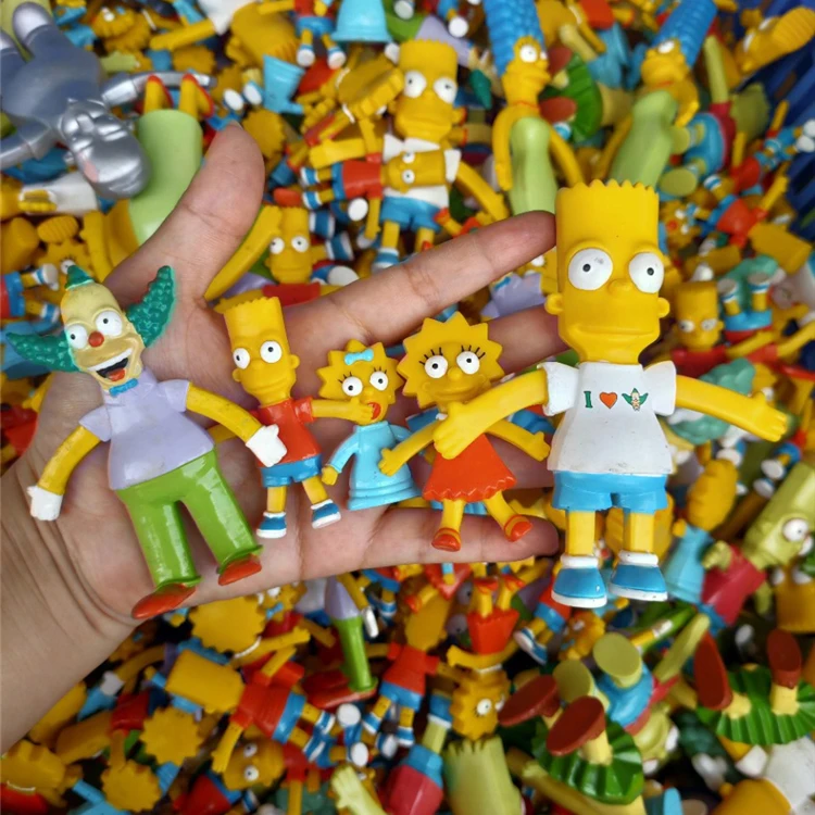 Anime Family Figure Toy,For Simpsons Family Action Figure ,Toys Cake Toppers Collection Playset