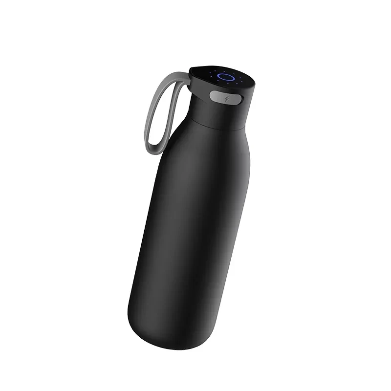 750ml Stainless Steel Large Capacity Reusable Heat Preservation Smart Uvc Water Bottle