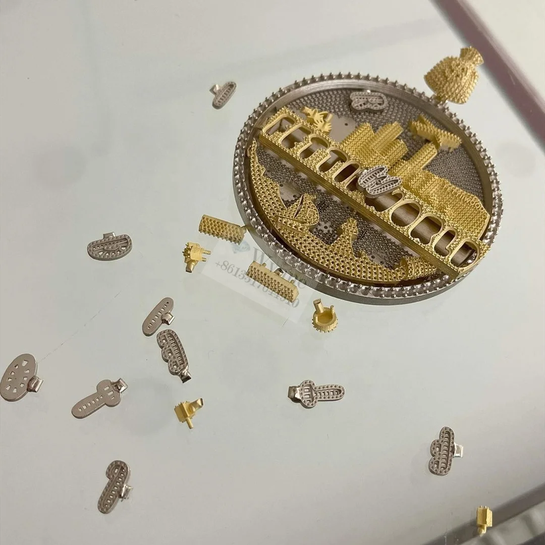 Custom 3D Baguette Money Bag Bail Bussdown Iced Out Moissanite logo Pendant