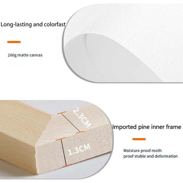 FREE CLOUD 100% Hand-painted Sailing Ship Colorful Large Size Landscape Abstract Sea Boat Oil Painting