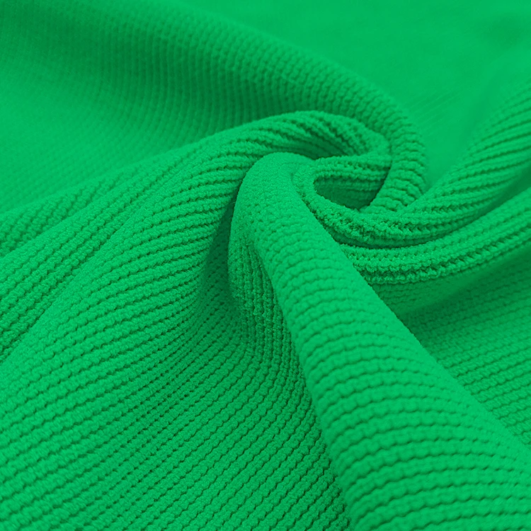 Soft 100% High Grade Polyester Fabric For Sale, Solid Double Knit Material Chille Fabric For Clothes/