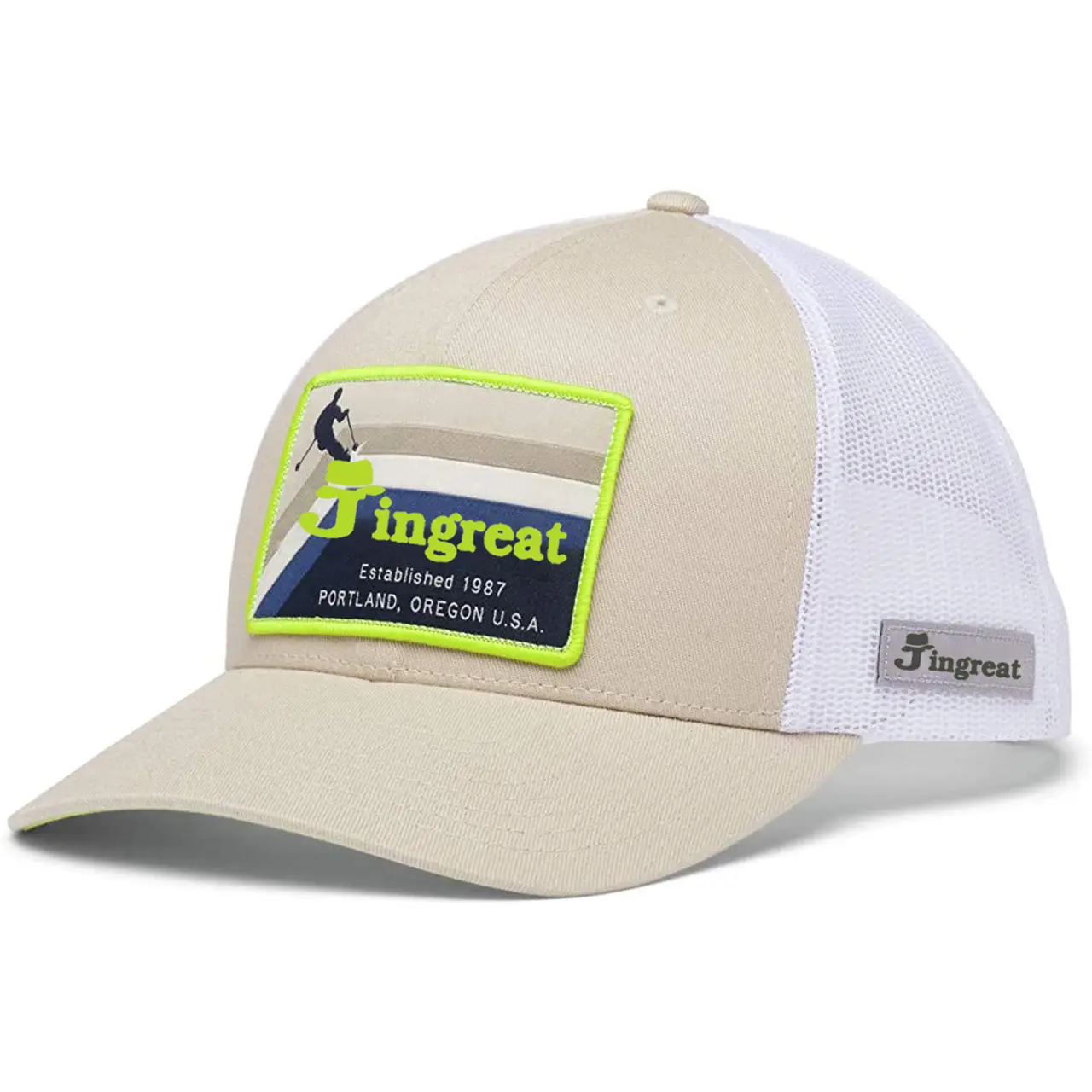 5 Panel Flat Brim Cotton Canvas Trucker Mesh Cap Customize Embroidered snapback Custom Logo Cap hats