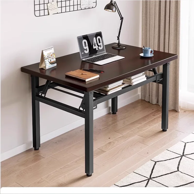 Маленький дешевый компьютерный стол для домашнего офиса складной письменный небольшого пространства ноутбука встреч