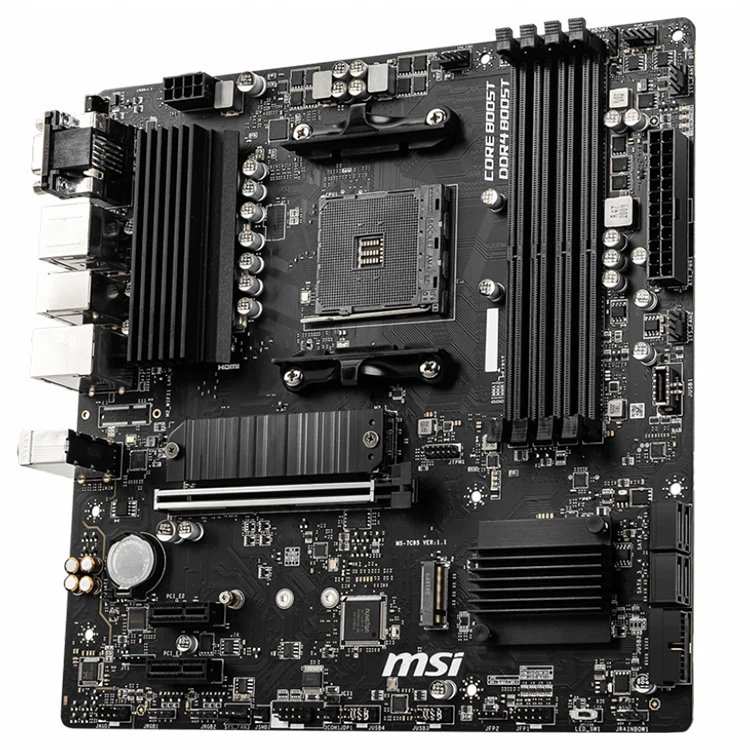 MSI B550M PRO-VDH Gaming Motherboard With 128GB DDR4 Memory Support Ryzen 5600G 5600X 5500 4500 4600G 5700X AMD Processors