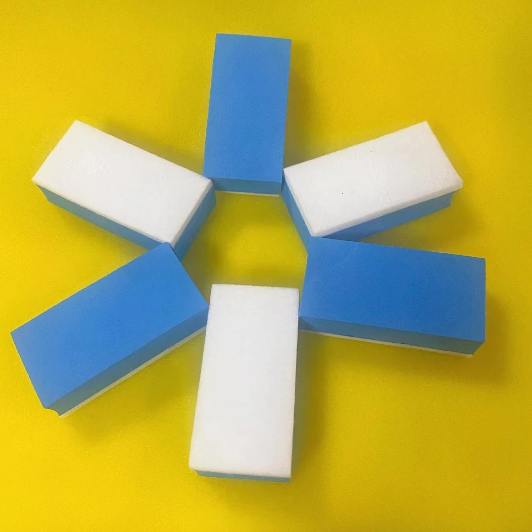 Wholesale car waxing 8*4*2cm nano Ceramic Coating Applicator with Suede Cloth 10*10cm Sponge Type for Efficient Coating