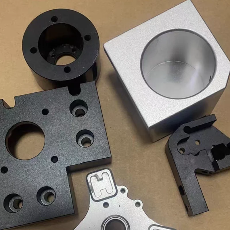 Fabricate Precision Cnc Machining Aluminium Parts Silver Anodizing With Lathe