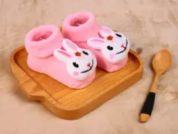 3D Cute animal custom cotton Infant  baby toddler socks 0-12Month anti-slip baby animal dolls baby  breathe soft cotton socks