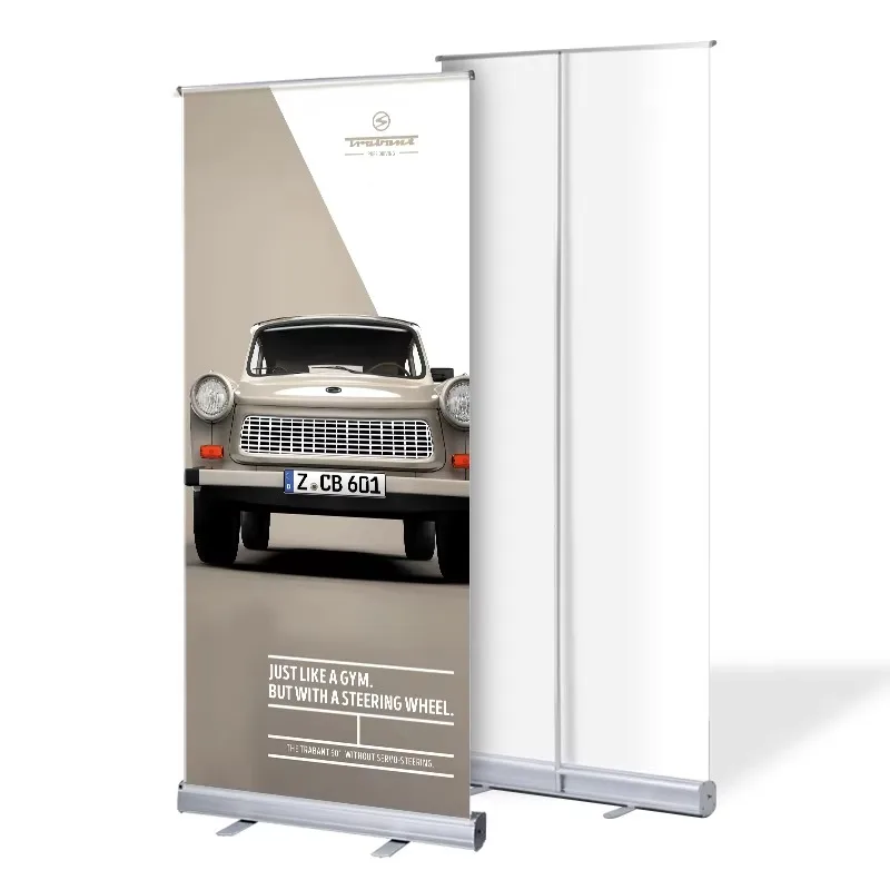 Big order low price Retractable roll up standee roll stand banner