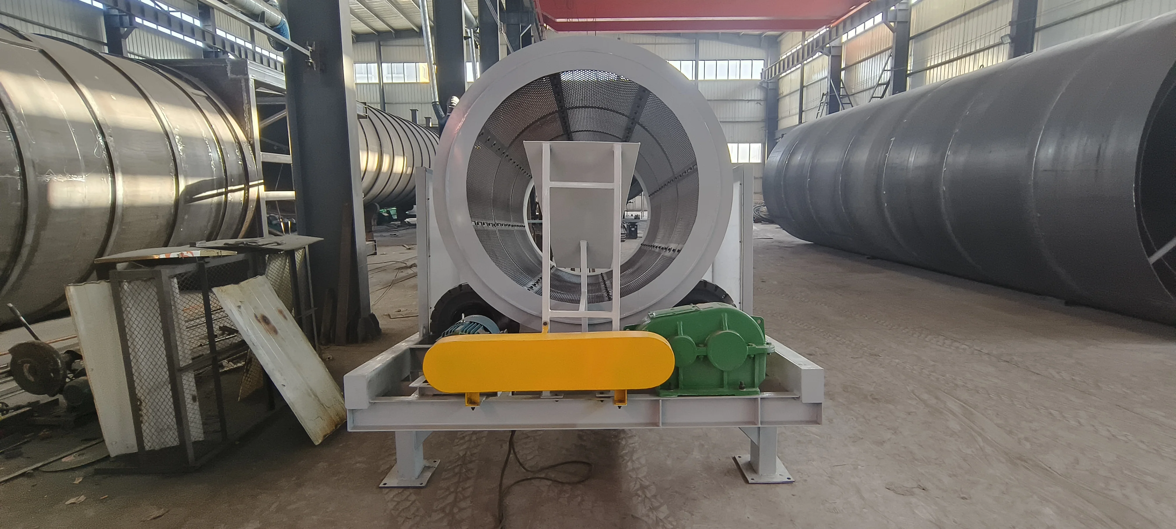 Rotary Trommel Drum Screen for Sand Separator for Manufacturing Plants Trommel Screen Rotary Drum Filter