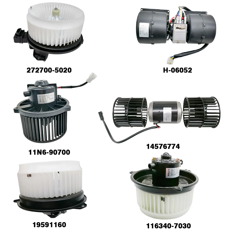 ZAX200-5/6 Excavator Blower Fan  Excavator  Blower Motor For Air Conditioner Motor