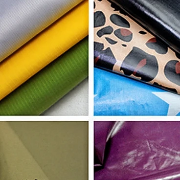 Calendering lightweight nylon woven ribstop fabric