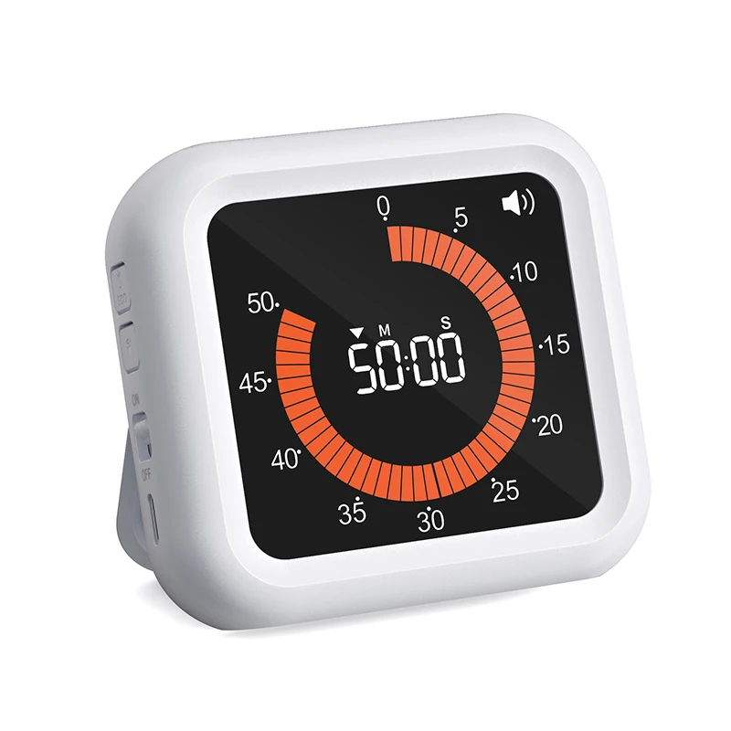 LED classroom Countdown clock Time timer Visual Low battery reminder Digital Kitchen timer