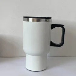 17oz Sublimation Classical flask travel mug with handle stainless steel mug plastic handle for  bottle
