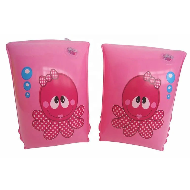 Custom Animal Picture Adult Kids Inflatable Swimming Armbands Intex