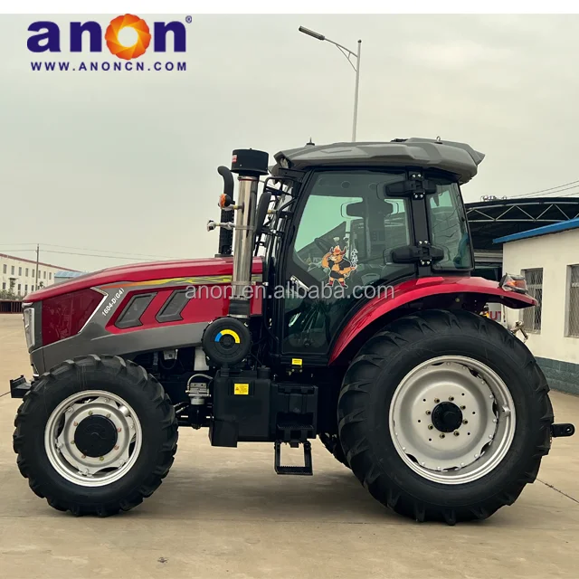ANON agricultural machinery farm tractor dealers small 4 wheel drive tractor large horsepower farm tractor 4x4 agricultural