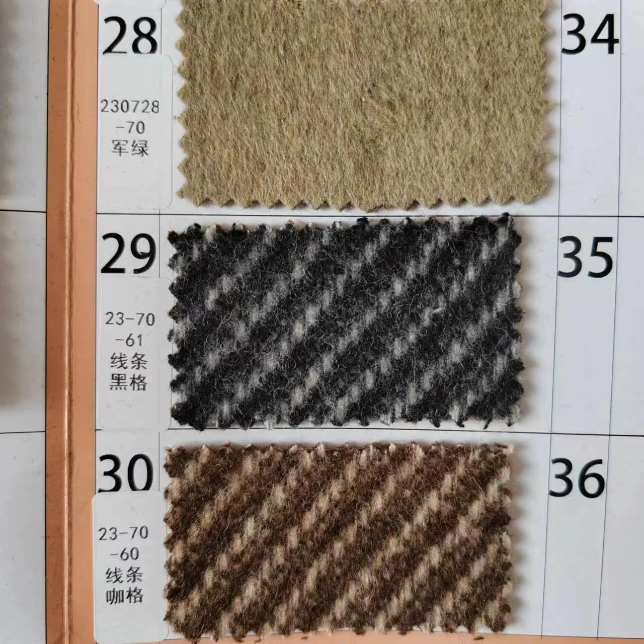 900g/m 70 wool 30 other fibers heavy double-sided winter coat fabric for men and women