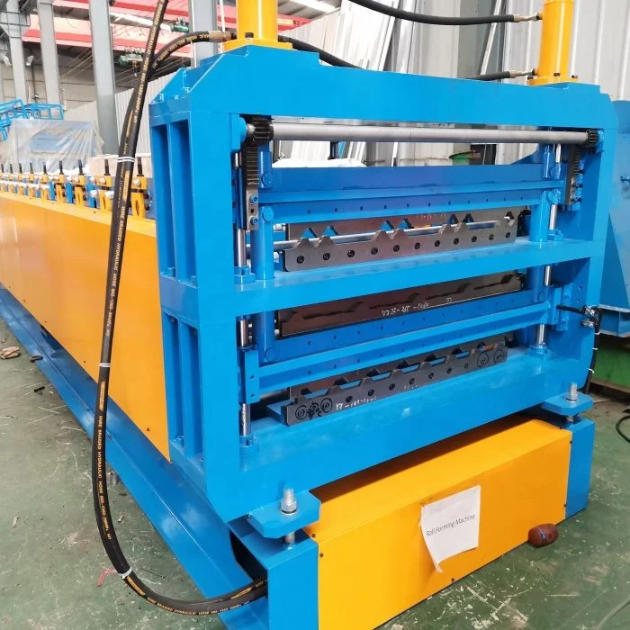 double layer roofing sheet making machine