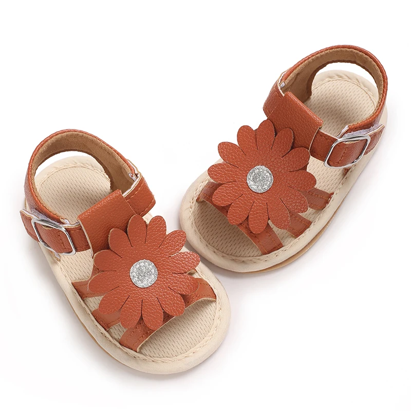 Minimum Order Quantity baby walking shoes 0-1 year old female baby silicone non-slip casual sandals