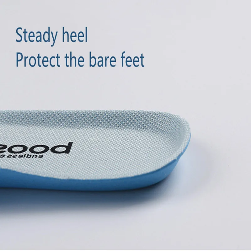 Stretch Breathable Deodorant Running Cushion Shock Absorption Sport Shoe Insert Insoles Unisex Arch Support  Insole